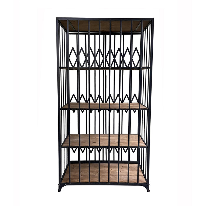 PTMD Alivator Kast Metaal And Hout Shelf-Kasten-PTMD