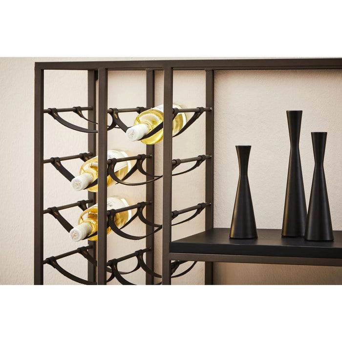 PTMD Alivator Kast Metaal And Hout Shelf-Kasten-PTMD