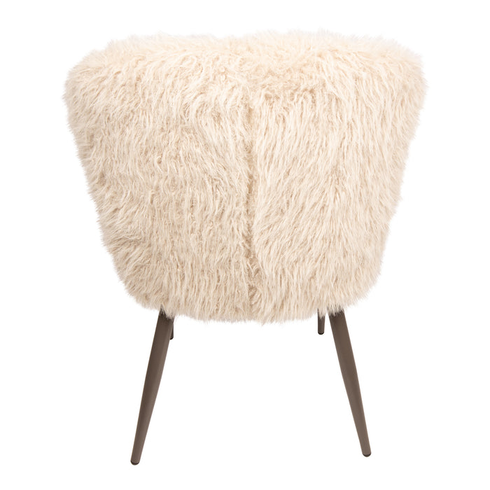 PTMD Ares Eetkamerstoel Hair Beige-Eetkamerstoelen-PTMD