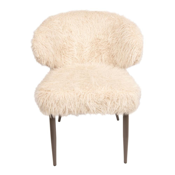 PTMD Ares Eetkamerstoel Hair Beige-Eetkamerstoelen-PTMD