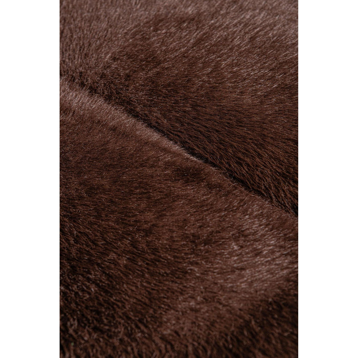 PTMD Bontia Dark Bruin Fauteuil Bont-Fauteuils-PTMD