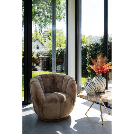 PTMD Bontia Mocca Fauteuil Bont-Fauteuils-PTMD