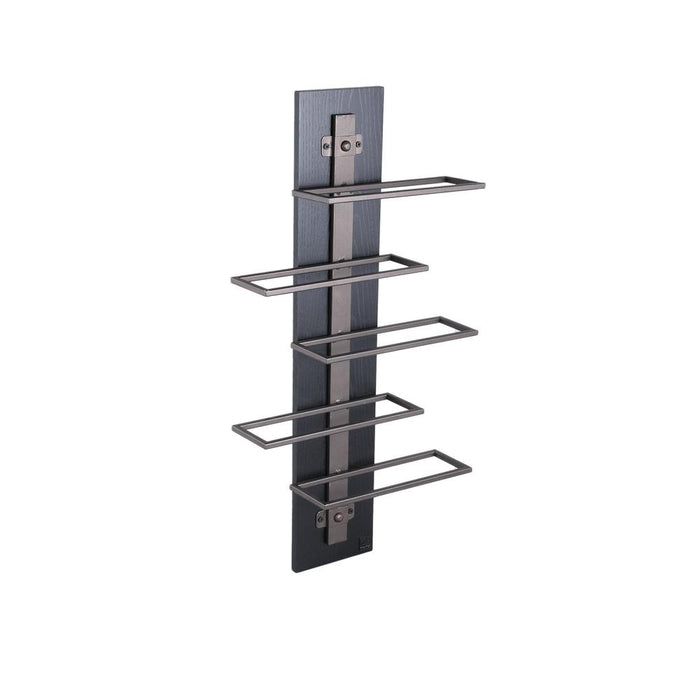 PTMD Brendan Bruin Steel Wall Wine Rack Laags s-Wijnrekken-PTMD