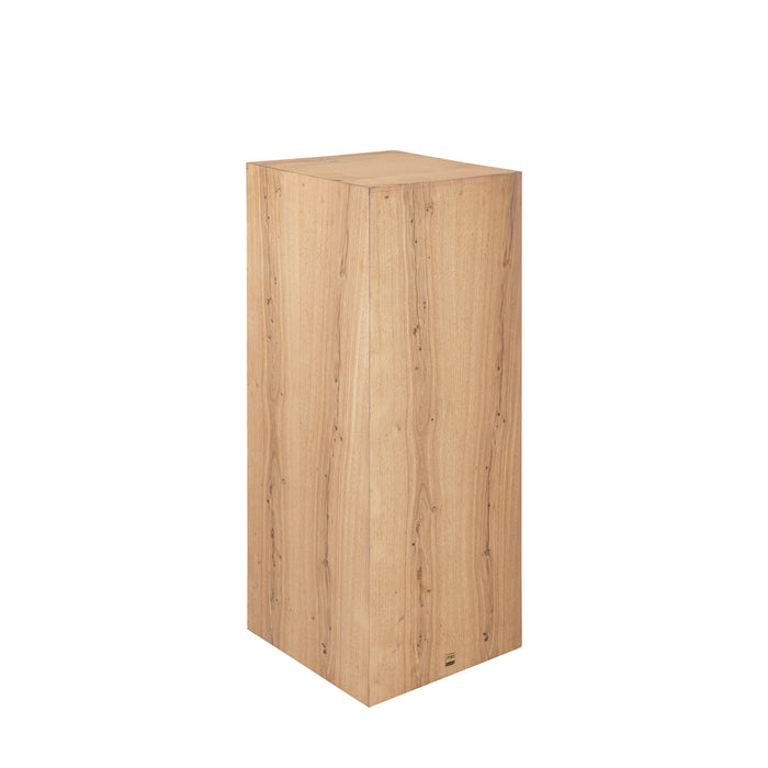 PTMD Chevar Natuurlijk Oak Hout Pedestal sv2-Bijzettafels-PTMD