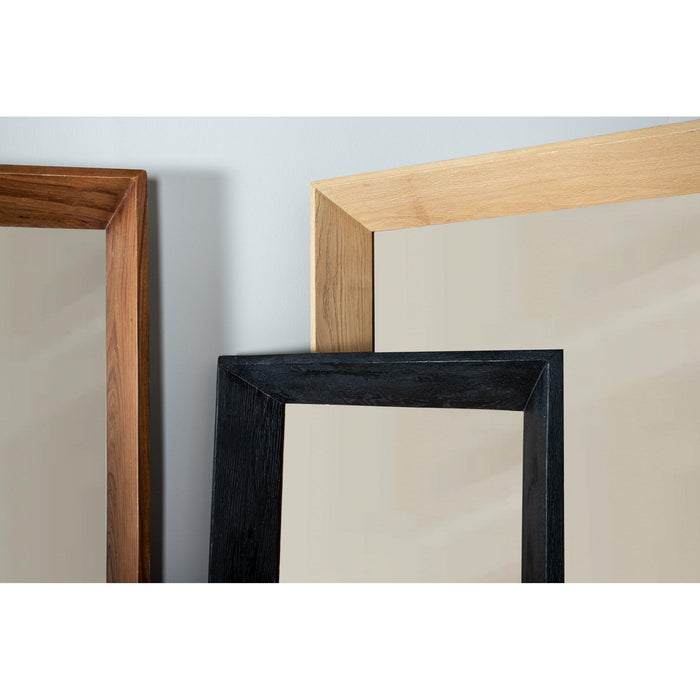 PTMD Chevar Natuurlijk Oak Hout Spiegel Rechthoekig l-Spiegels-PTMD