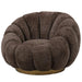 PTMD Daisy Fauteuil Antelope Euphoria 6 Goud Base-Fauteuils-PTMD