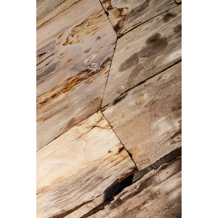 PTMD Deeba Coffeetable Versteend Hout 130-Salontafels-PTMD