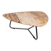 PTMD Deeba Coffeetable Versteend Hout 95-Salontafels-PTMD