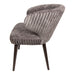 PTMD Fiori Taupe 19 Eetkamerstoel Dark Bruin Hout Poots-Eetkamerstoelen-PTMD
