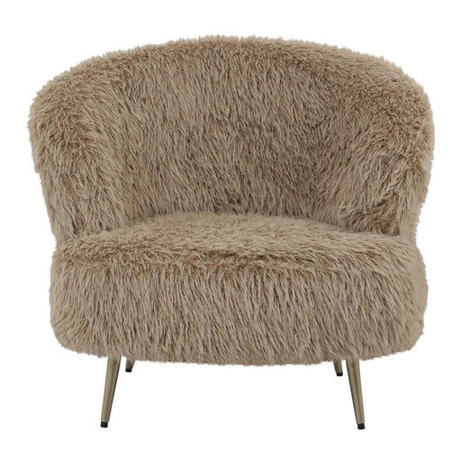 PTMD Franklyn Bruin Fauteuil Hair-Fauteuils-PTMD