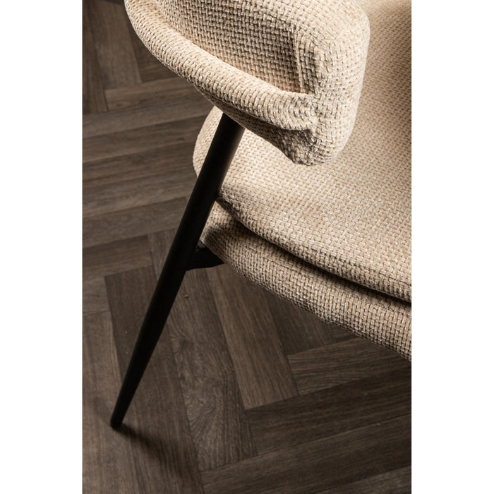 PTMD Helsinki Eetkamerstoel Crème-Eetkamerstoelen-PTMD