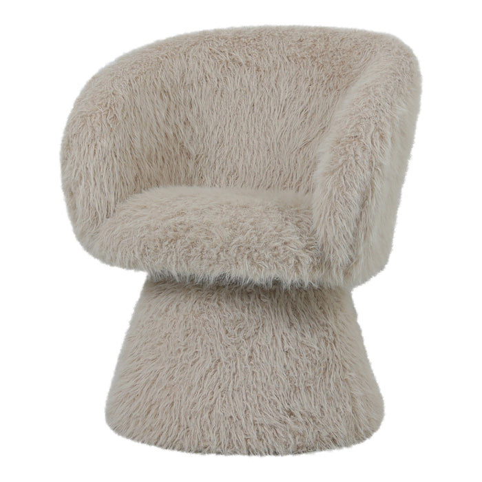 PTMD Hermes Beige eetkamerstoel/fauteuil Hair-Eetkamerstoelen-PTMD