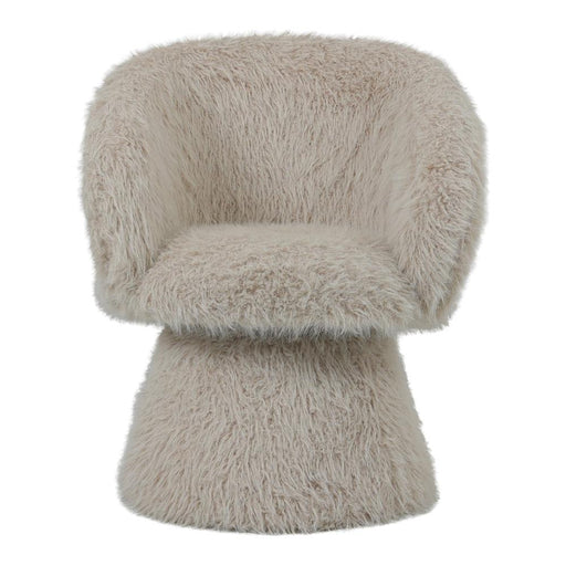 PTMD Hermes Beige eetkamerstoel/fauteuil Hair-Eetkamerstoelen-PTMD