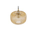PTMD Juliet Amber Glas Hangend Lamp Wide-Hanglampen-PTMD