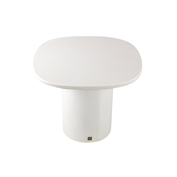 PTMD Krysta Wit Mdf Salontafel Organisch Vorm s-Salontafels-PTMD