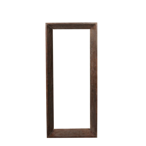 PTMD Kyro Bruin Acacia Hout Rechthoekig Spiegel Small-Spiegels-PTMD