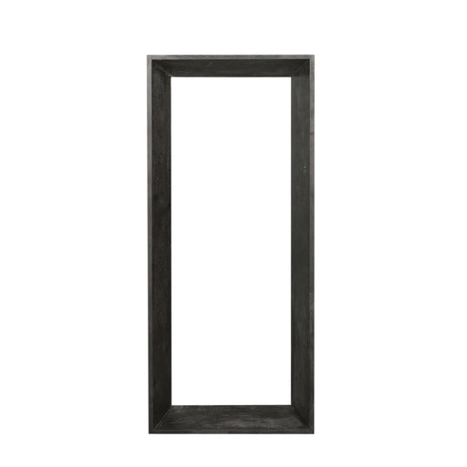 PTMD Kyro Zwart Acacia Hout Rechthoekig Spiegel Small-Spiegels-PTMD