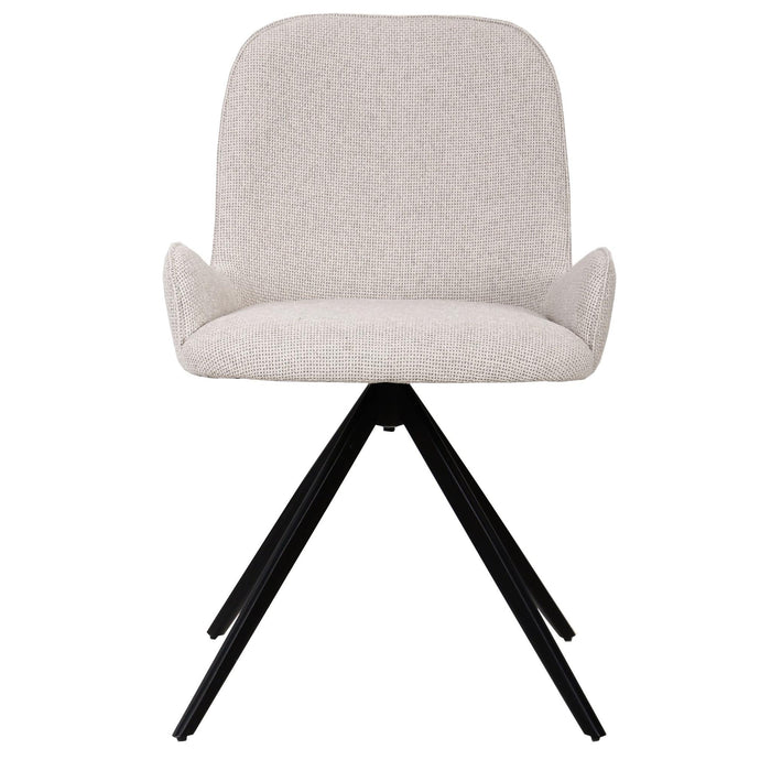 PTMD Leander Crème Eetkamerstoel-Eetkamerstoelen-PTMD