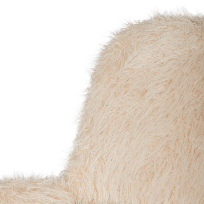 PTMD Leander Eetkamerstoel Hair Beige-Eetkamerstoelen-PTMD