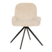 PTMD Leander Eetkamerstoel Hair Beige-Eetkamerstoelen-PTMD