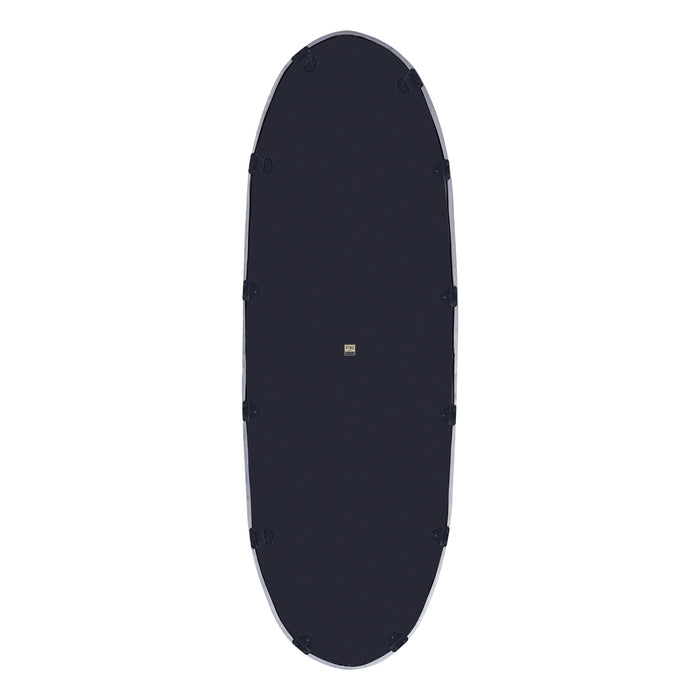 PTMD Limera Nickel Aluminium Ovaal Spiegel Irregular Border l-Spiegels-PTMD