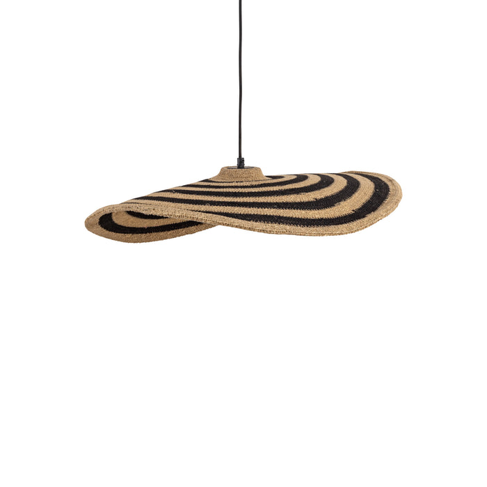 PTMD Loulou Natuurlijk Seagrass Wavy Hangend Lamp s-Hanglampen-PTMD