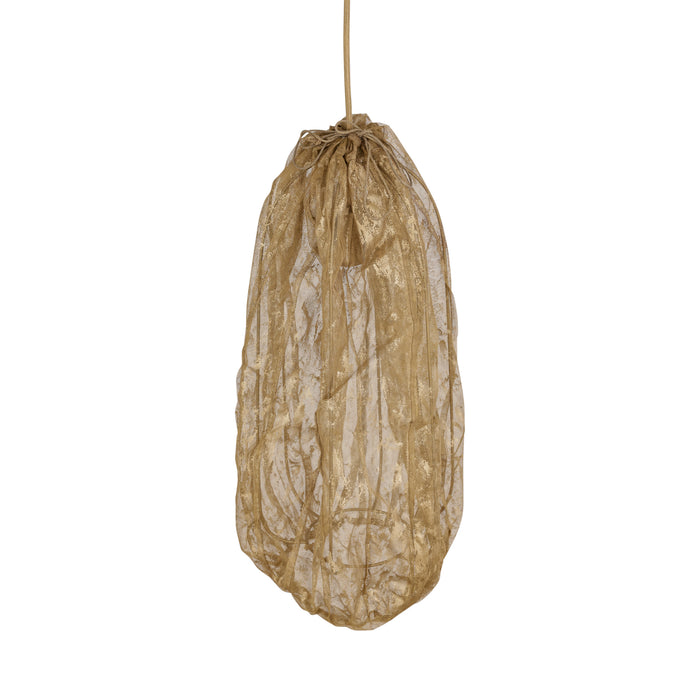 PTMD Maitia Goud Ruw Uitstralinging Stof Ceiling Lamp-Hanglampen-PTMD