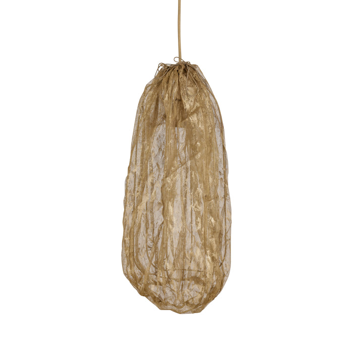 PTMD Maitia Goud Ruw Uitstralinging Stof Ceiling Lamp-Hanglampen-PTMD