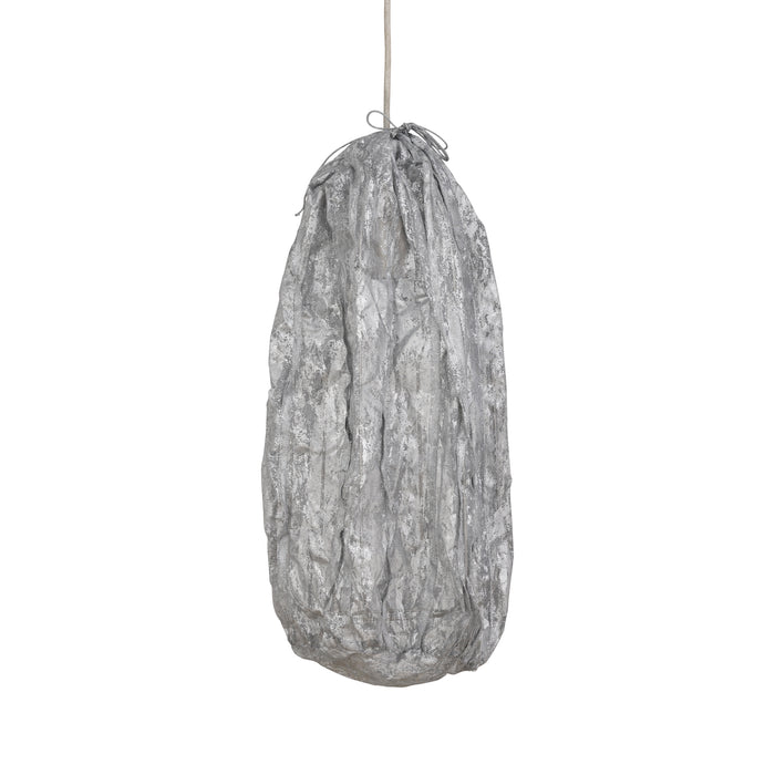 PTMD Maitia Silver Ruw Uitstralinging Stof Ceiling Lamp-Hanglampen-PTMD