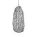 PTMD Maitia Silver Ruw Uitstralinging Stof Ceiling Lamp-Hanglampen-PTMD