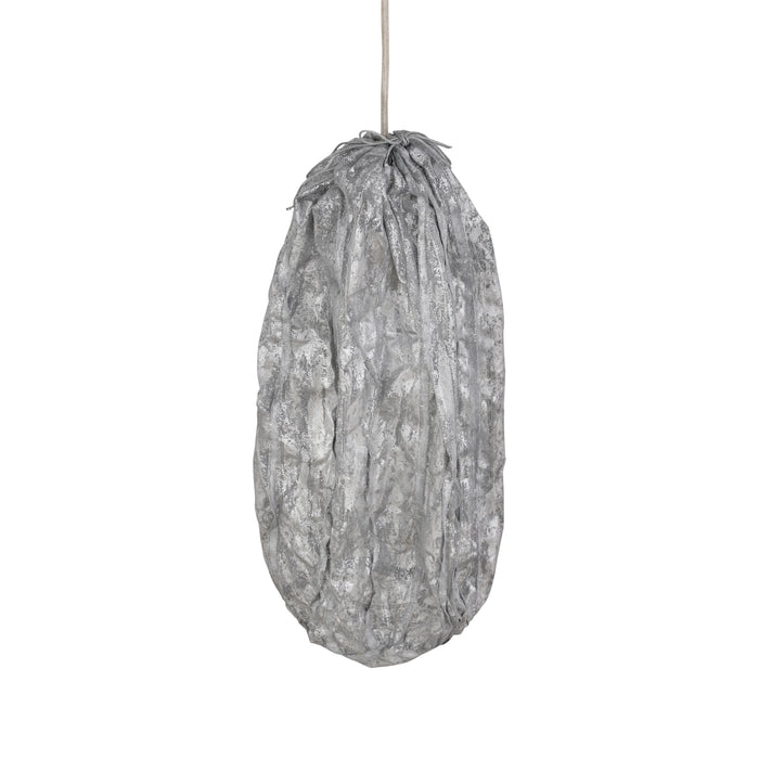 PTMD Maitia Silver Ruw Uitstralinging Stof Ceiling Lamp-Hanglampen-PTMD