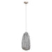 PTMD Maitia Silver Ruw Uitstralinging Stof Ceiling Lamp-Hanglampen-PTMD