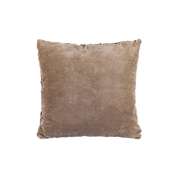 PTMD Nasim Crème Cotton Cusion Vierkant Patroon Vierkant l-Kussens-PTMD