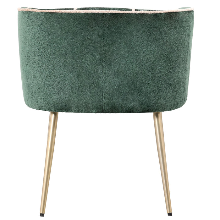 PTMD Nell Eetkamerstoel Aphrodite 13 Rain Forest-Eetkamerstoelen-PTMD