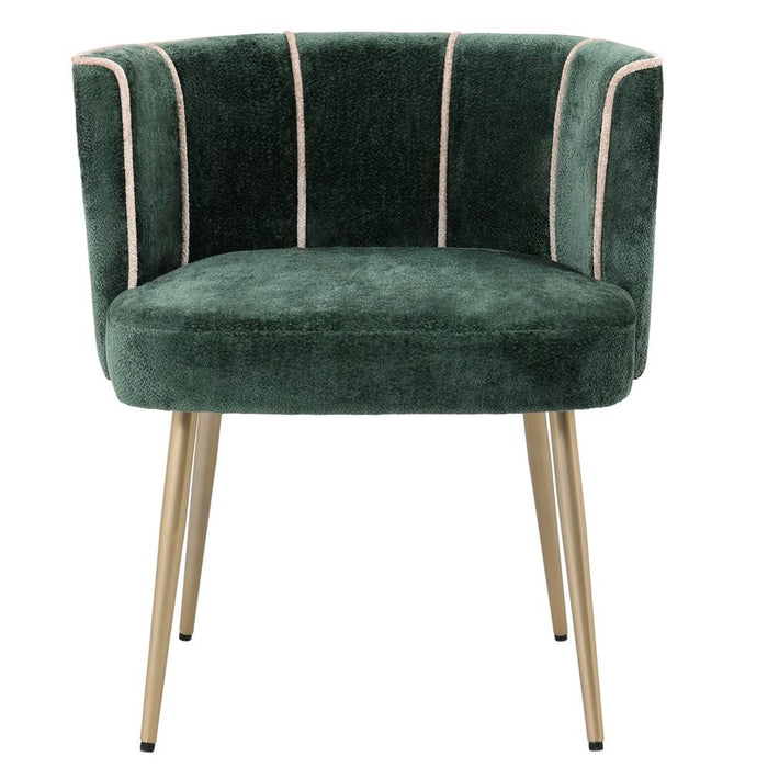 PTMD Nell Eetkamerstoel Aphrodite 13 Rain Forest-Eetkamerstoelen-PTMD