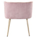 PTMD Nell Eetkamerstoel Aphrodite 7 Flamingo-Eetkamerstoelen-PTMD