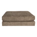 PTMD Nilla Bank Footstool Sic ant5 Bruin-Elementen bank-PTMD