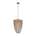 PTMD Nishan Goud Ijzer Chains Rond Hangend Lamp s-Hanglampen-PTMD