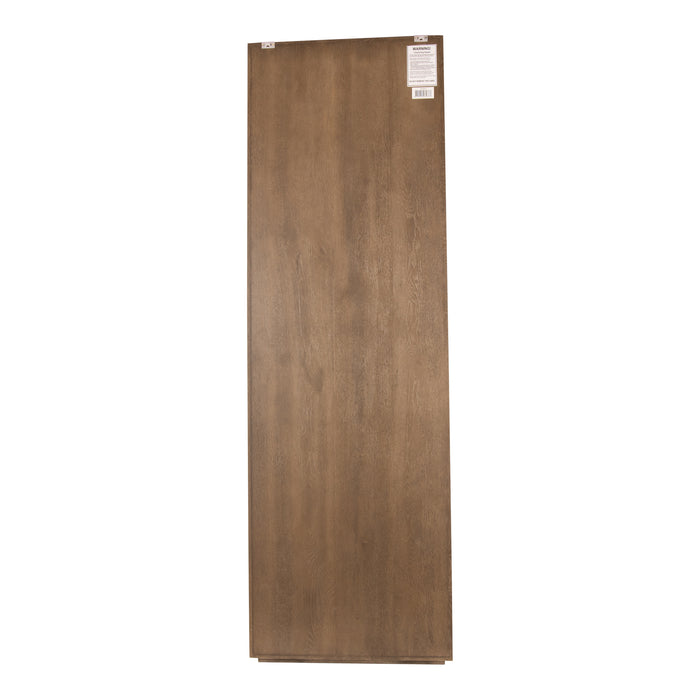 PTMD Oak Kast Armarium 1 Door 4 Laden Glay-Kasten-PTMD
