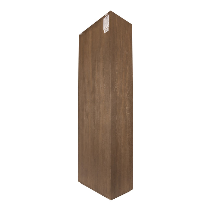 PTMD Oak Kast Armarium 1 Door 4 Laden Glay-Kasten-PTMD