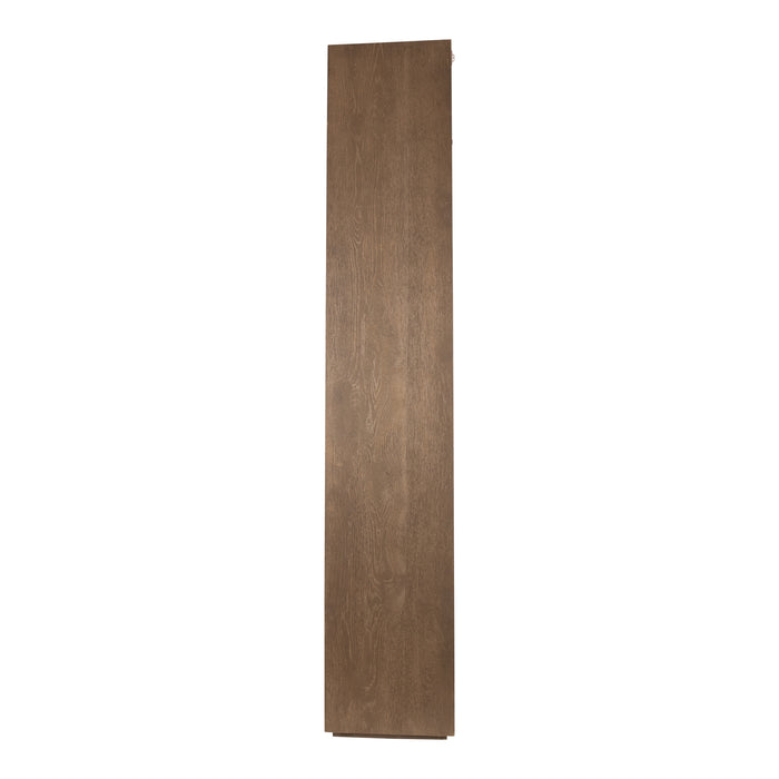 PTMD Oak Kast Armarium 1 Door 4 Laden Glay-Kasten-PTMD