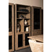 PTMD Oak Kast Armarium 1 Door 4 Laden Glay-Kasten-PTMD
