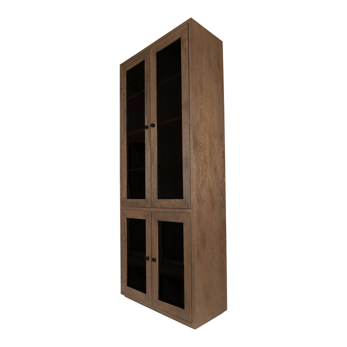 PTMD Oak Kast Armarium 4 Doors Glay-Kasten-PTMD