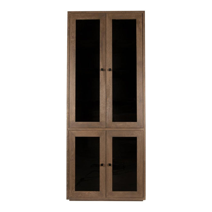 PTMD Oak Kast Armarium 4 Doors Glay-Kasten-PTMD