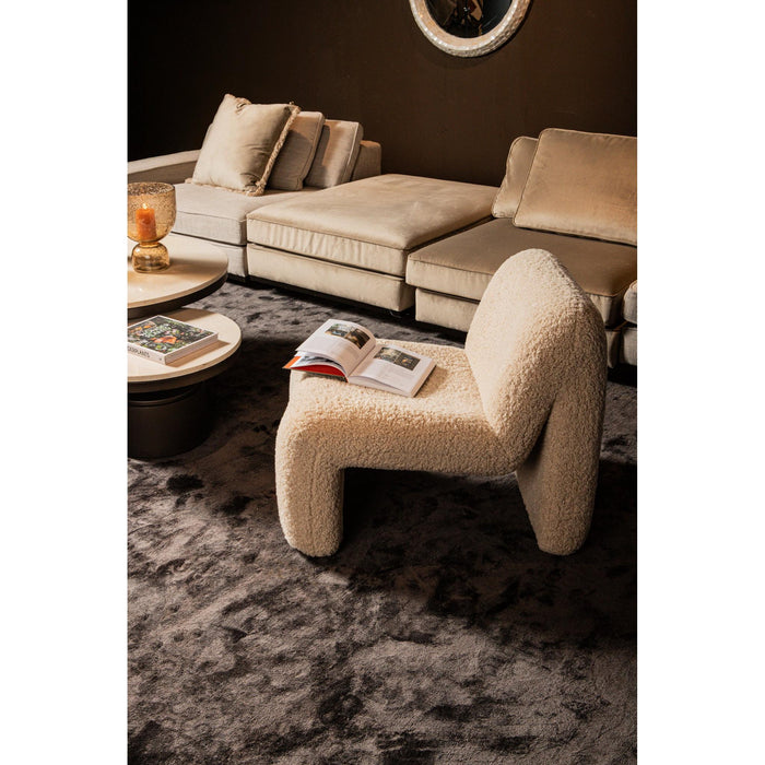 PTMD Oslo Fauteuil Teddy Beige-Fauteuils-PTMD