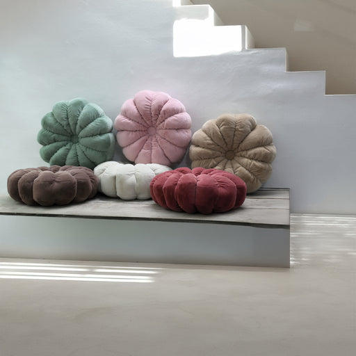 PTMD PTMD Lilymay Bruin Sierkussen – Luxe Woondecoratie-Kussens-PTMD