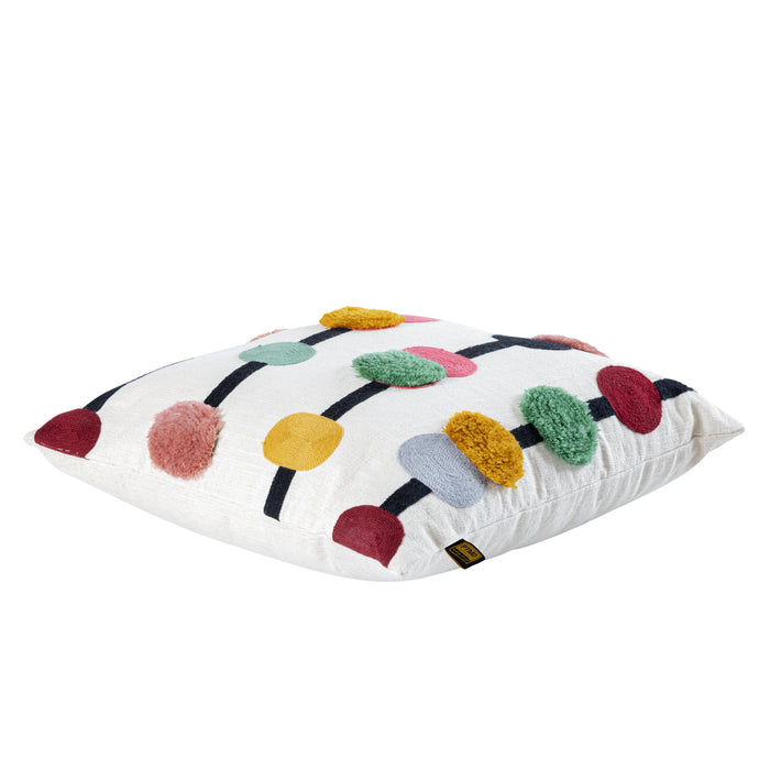 PTMD PTMD Prinay Sierkussen Vierkant – Luxe Woondecoratie-Kussens-PTMD