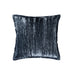 PTMD PTMD Senny Blauw Velvet Sierkussen Vierkant Met Ruffle Rand – Luxe Woondecoratie-Kussens-PTMD