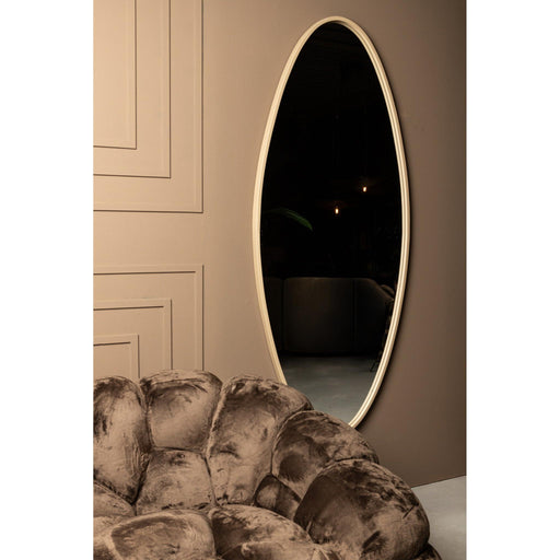 PTMD Serine Sand Steel Ovaal Spiegel Small-Spiegels-PTMD