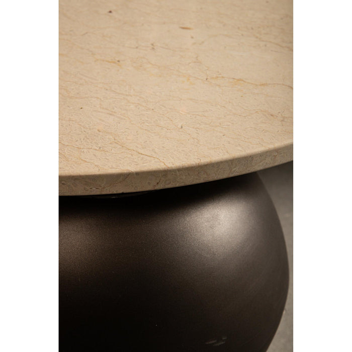 PTMD Skippy Salontafel Beige Marmer-Salontafels-PTMD